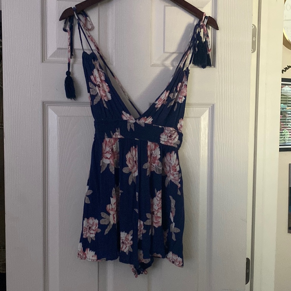 Lulus floral romper